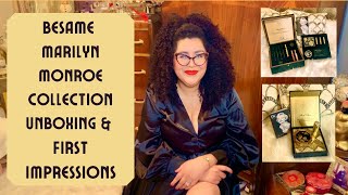 Besame Marilyn Monroe Iconic Collection Unboxing and First Impressions