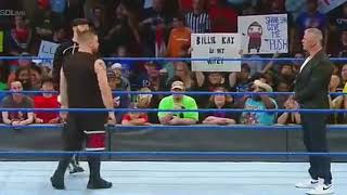 Shane McMahon aske Kevin Owens & Sami Zayn in wwe_smacdown_live, 20 Nov, 2017