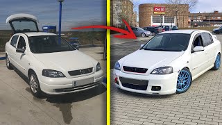 ASI MODIFIQUE MI OPEL ASTRA G | TRUCOS QUE NO SABEIS