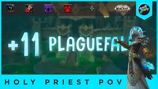 M+ Holy Priest POV ★ SHADOWLANDS [S1] Plaguefall +11