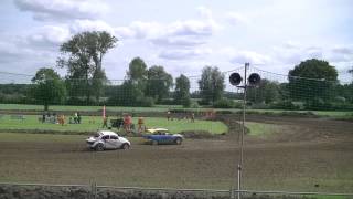 [Europokal] Autocross Terwolde 2013. Zaterdag, klasse 2 wedstrijd 13. Kwalificatie.