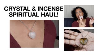 Crystal And Incense Spiritual Haul