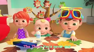 Thank You Song CoComelon Nursery Rhymes Kids Songs