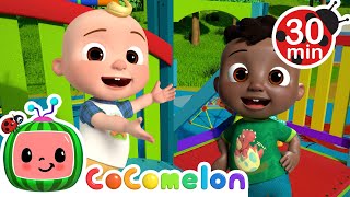 Colors at the Playground | Colorful CoComelon Nursery Rhymes | Sing Along Songs for Kids