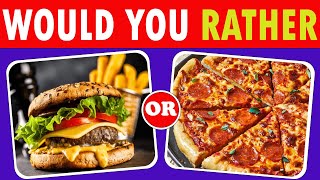 WOULD YOU RATHER ... 😋🍟 (HOT VS COLD)|FOOD EDITION🍕🍔