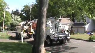 Severe thunderstorm Middletown CT. 8/12/2016   Vid 2  The Aftermath