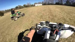 Kfx450 vs banshee