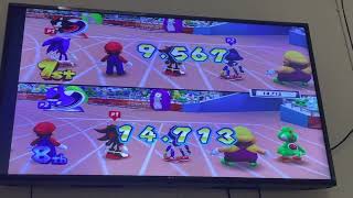 Metal Sonic loses to Shadow in 100m sprint