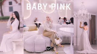 Instagram Trending Baby Pink Editing Lightroom || How to Filter baby pink photo editing lightroom