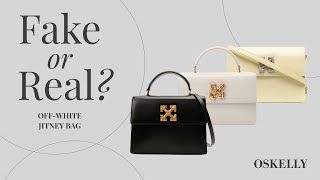 Оригинал или подделка: сумка Off-White Jitney Bag