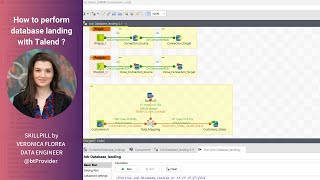 How to perform database landing with Talend ?