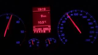 vw golf mk5 2.0 tdi dsg 0-100 acceleration