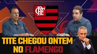 FLAMENGO E FLUMINENSE: JORNALISTA DISPARA "TITE CHEGOU ONTEM NO FLAMENGO"