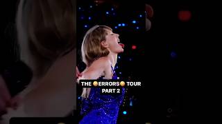 Taylor Swift - Errors Tour Part 2 😂 | Eras Tour #taylorswift #shortsfeed #trending