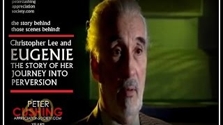 Sir Christopher Lee talking about Eugenie (1970)