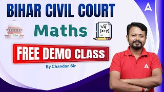 Bihar Civil Court Clerk Maths | Civil Court Clerk DEMO Class by Chandan Sir