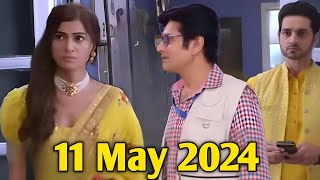 Ghum Hai Kishike Pyaar Meiin || 11 May,2024 || Ishaan will catch Reeva talking to the journalist