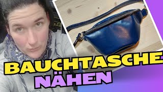 Bauchtasche nähen, Gratis Schnittmuster, Hipbag, nähen für Anfänger