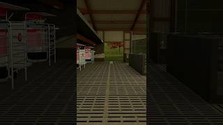 TOUR OF 1.000.000€ COWSHED WITH LEVLY FEEDING ROBOT | Farming Simulator 22 #shorts #farmingsimulator