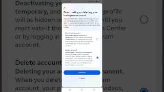 Instagram Id kaise delete karte hai #shorts #InstagramID