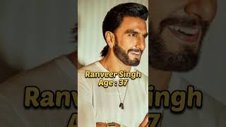 Bollywood actors and their real age #shorts