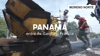 OBRAS DE ASFALTO EN MORENO NORTE