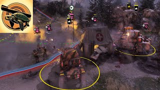 CARRO META Company of Heroes 3 DAK 4V4 Gameplay