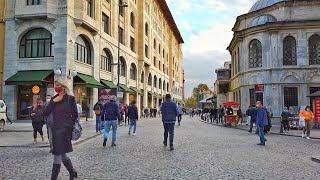 Istanbul Walk | Streets of Sirkeci & Eminönü on a late afternoon in Autumn