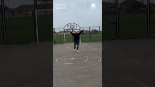 The UKs biggest basketball trick-shot