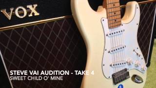 Steve Vai's audition for Guns n' Roses