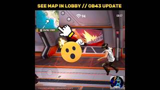 SEE MAP IN LOBBY BEFORE MATCH #shorts #freefire #youtubeshorts