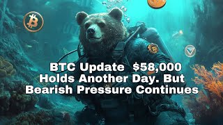 The Daily Update - $58K Holds for Another Day. But Bearish Pressure Continues