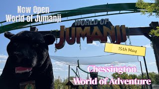 World of Jumanji started on 15/5, Let’s go to Chessington World of Adventure this weekend#themepark