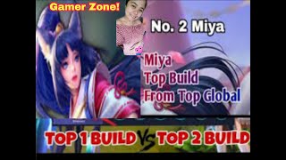 Miya no.2 top global ranking gameplay #ML #bangbang #allhero #mmbest #miya #miyabhaigamming