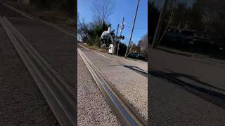 some skating over a railroad