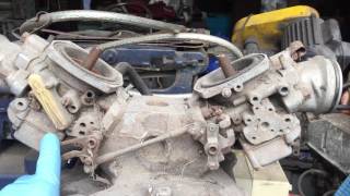 Rover V8 Carb Actuation Test