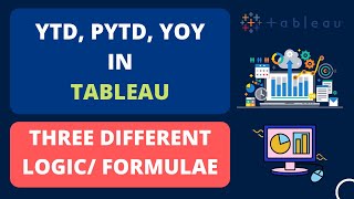 YTD (Year to Date), PYTD (Previous YTD), YOY (Year on Year) in Tableau | Three different Logic