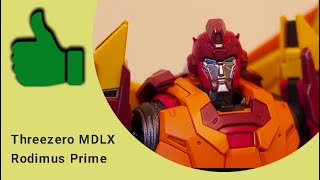 Threezero Transformers MDLX Rodimus Prime Figure Review