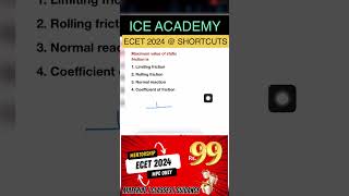 ECET 2024 | How to get best rank in ECET,#Ecetshort 67,#Sbtet,#ice academy