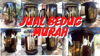 Bedug Masjid dan Mushola Kulit Sapi Kayu Jati Pilihan Ukuran D 60 cm Sampi 180 Cm