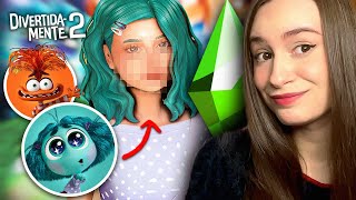 e se as EMOÇÕES de DIVERTIDA MENTE fossem SIMS? 🤔 — the sims 4 desafios