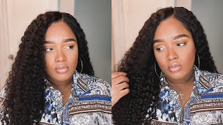 IM BACKK!! Showing Y’all my FAVORITE hairstyle | Isee Kinky Curly Lace Wig