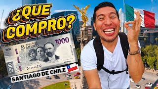 🔥✅EN CHILE ¿QUÉ COMPRO CON $1000 PESOS MEXICANOS super peso mexicano ¿DONDE ES MÁS BARATO VIVIR?