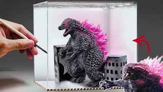 How To Make GODZILLA Diorama of Realistic - GTF Creator