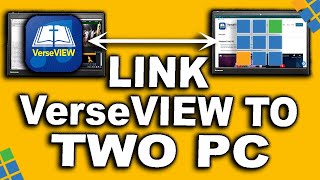 HOW TO: Link VerseVIEW On Two PC | Intergrade VerseVIEW Into vMix PC