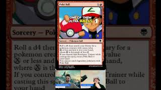 Catch and Capture Pokemon in #magicthegathering ! #youtubeshorts