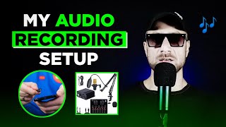 How i Record My Voice For YouTube Videos 🤔 Audio Recording Setup Tour 🔥