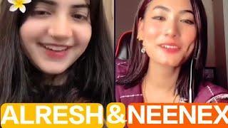 ALRESH&NEENEX ON TIK TOK LIVE 06/04/224.