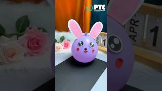 Origami Ballon Rabbit DIY 🔮🎈=🐇🐇🐰 #trending #viral #ytshorts #shorts