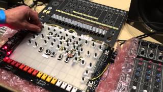 effegee YOCTO TR-808 Clone at the MMTA SYNTH PETTING ZOO 2014  - dB Festival EMP Pt. 2